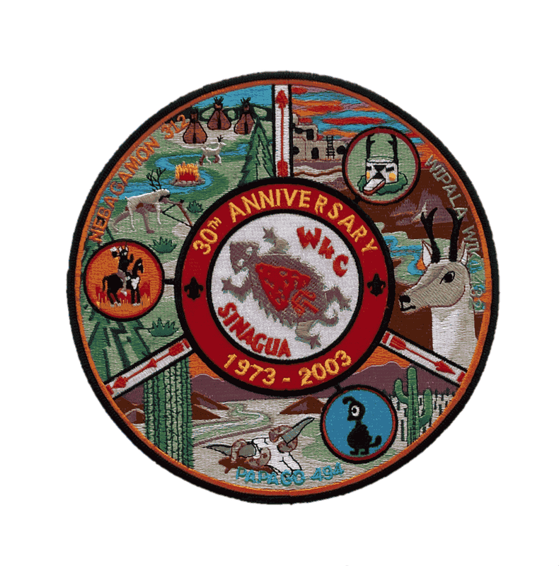 紀念營隊刺繡臂章工廠