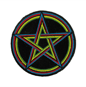 彩虹五芒星刺繡徽章 製造商